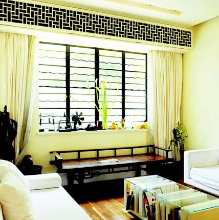 看淮海路老房子的中西合璧家居装修图文