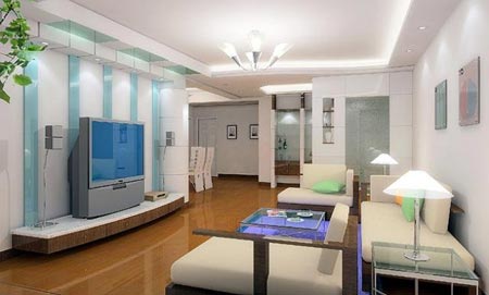 2011年最给力的电视墙装修效果图