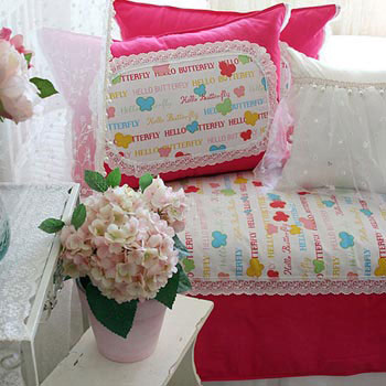 碎花布艺给家具做软装