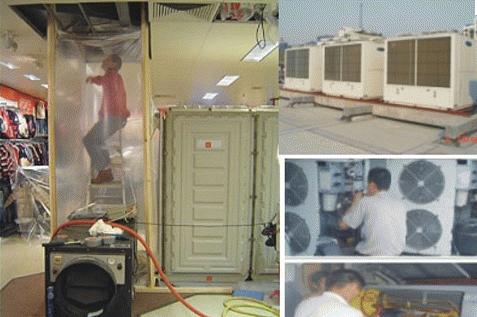 广州写字楼装修之空调安装及保养知识