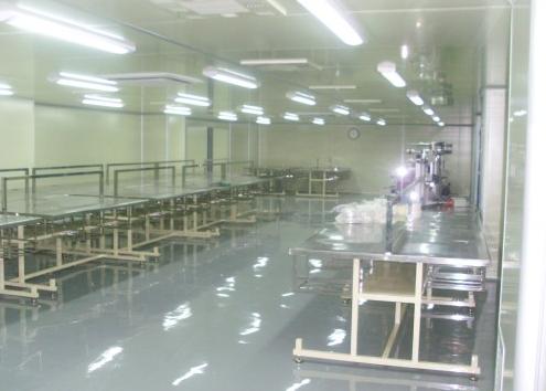 工厂净化车间设计装修后的照片