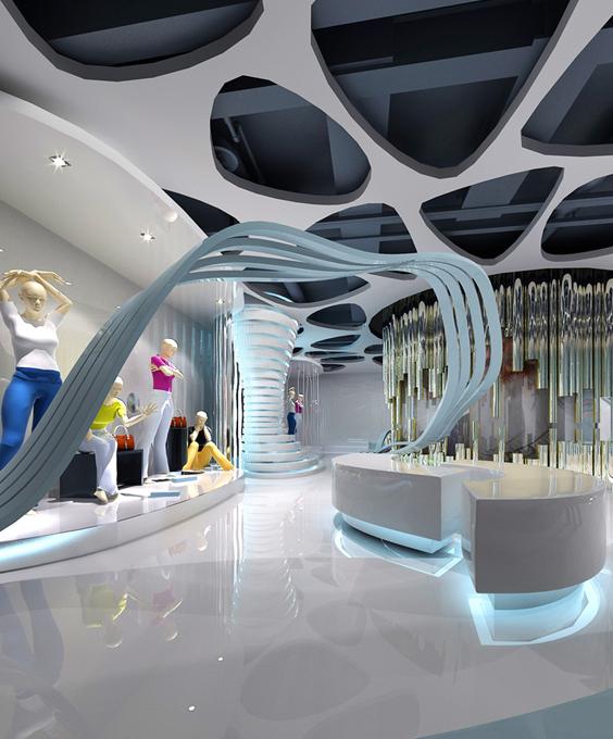 萝岗装修公司展厅设计装修效果图