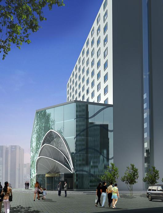 广州科学城办公楼装修设计效果图