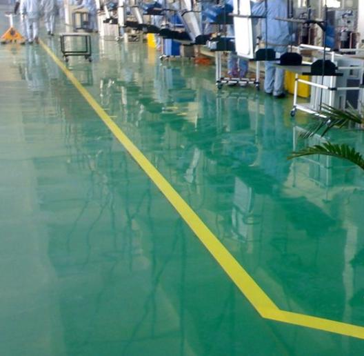 环氧地坪漆完工后照片