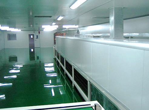广州萝岗区装修公司所做的净化车间装修工程