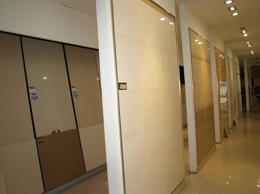 品牌瓷砖店样品展示照片