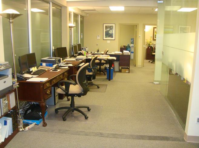 广州装修公司金牛装饰装修过的办公室